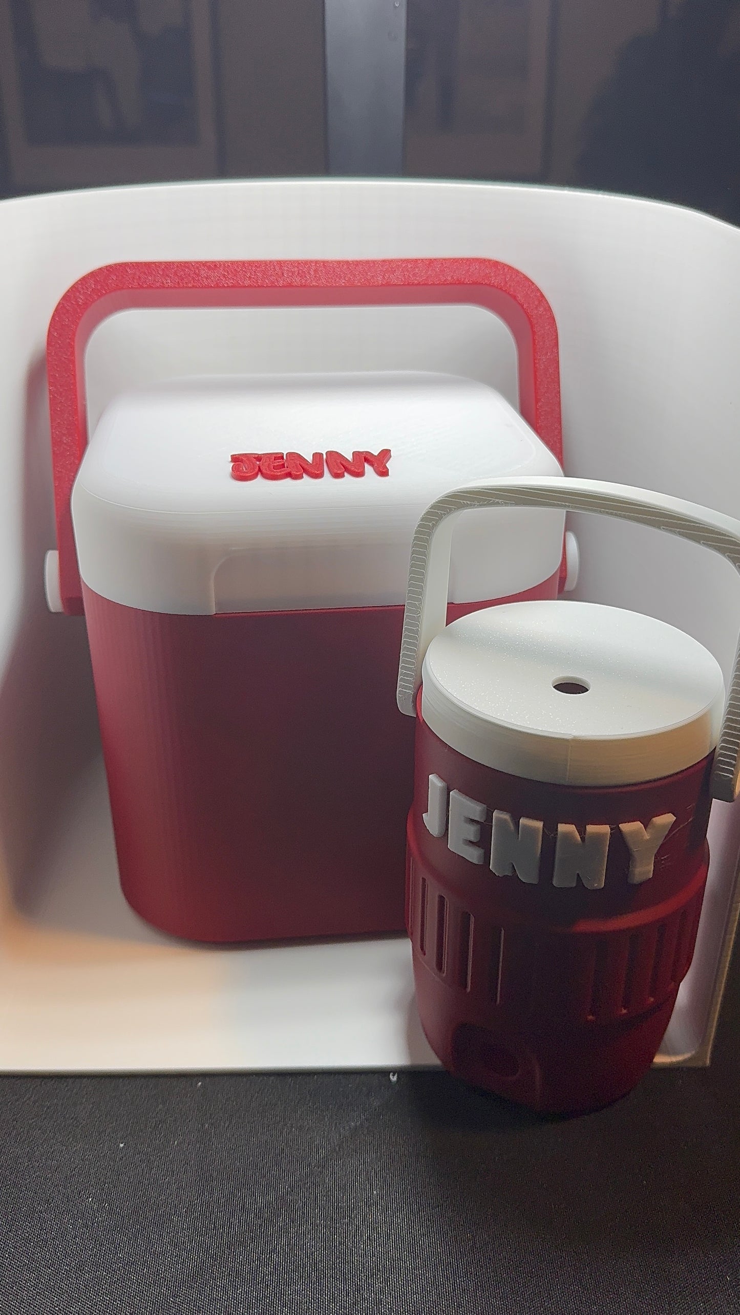 Retro Cooler | 4 - 12oz Drink Holder