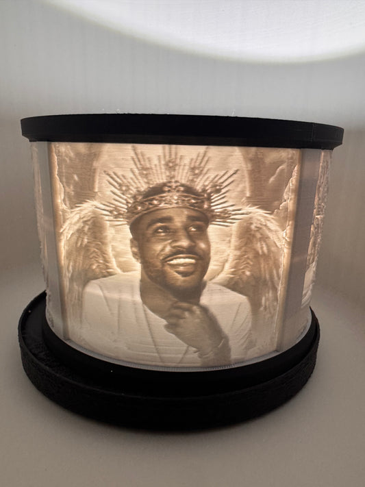 Memorial Lithophane LED Lamp (Small)– Eternal Glow Keepsake