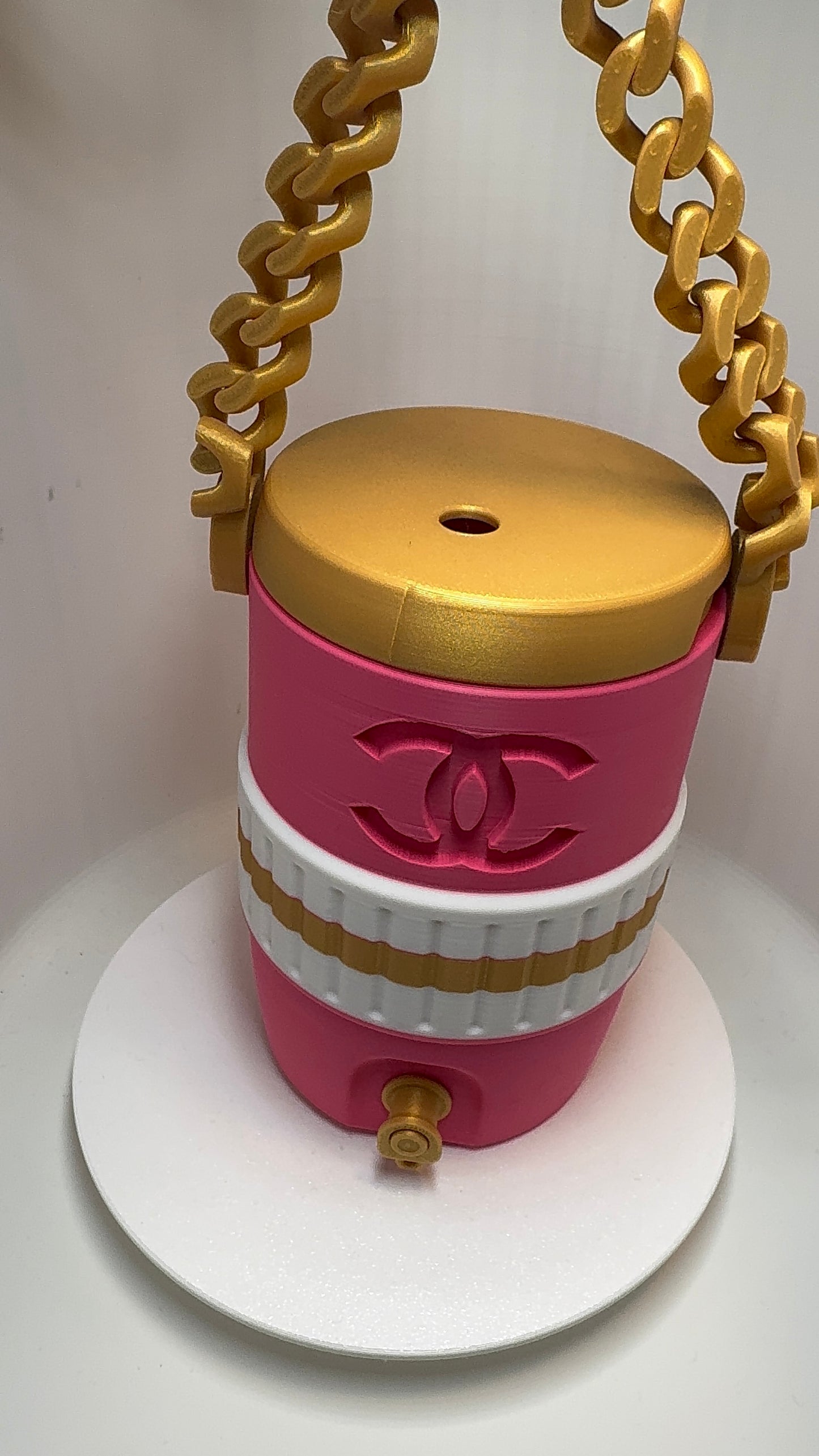 Retro Soda Can Holder Bundle | logo, nail saver opener, straw topper