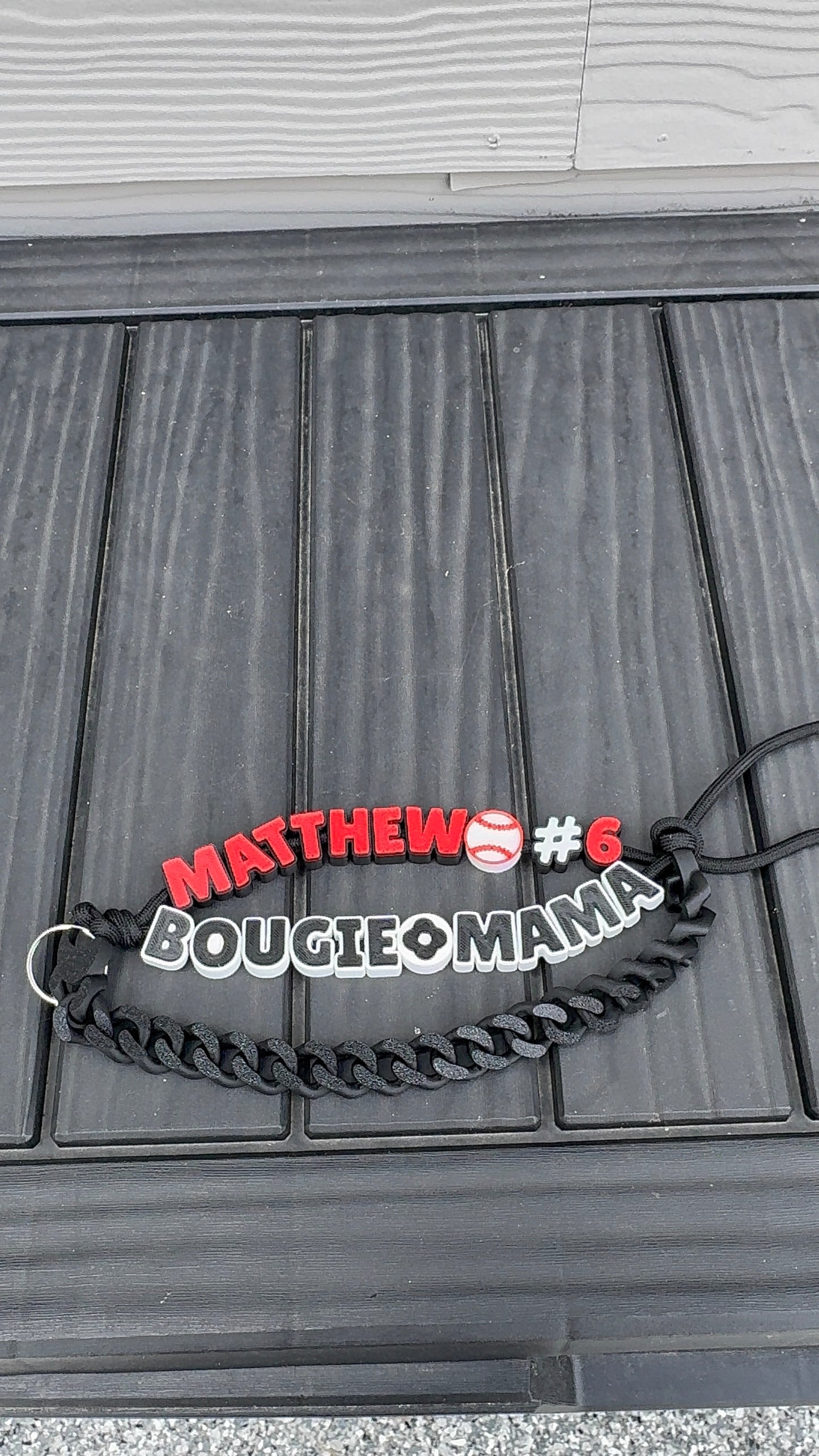 Chunky Sports Keychain