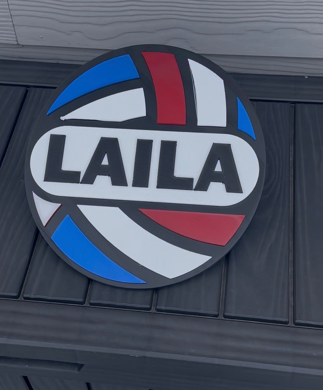 Custom 3D-Printed Sports Name Sign