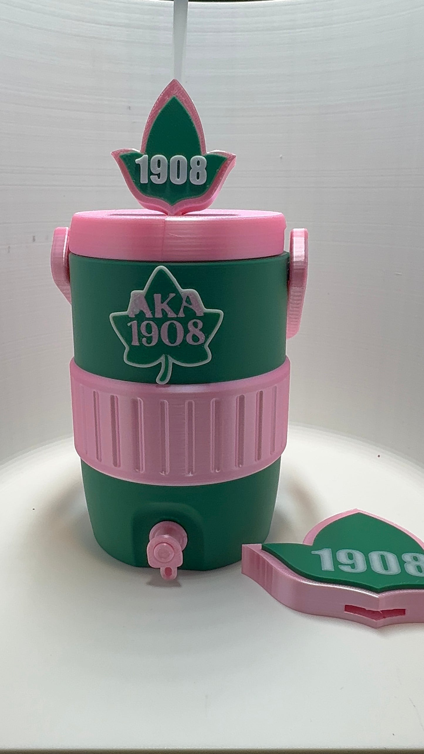 Retro Soda Can Holder Bundle | logo, nail saver opener, straw topper
