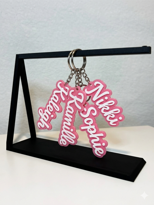 Custom Name Keychain