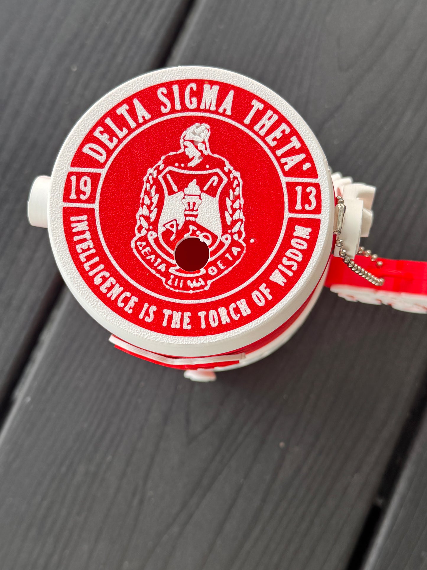 Crimson & Cream 3D Printed Can Holder