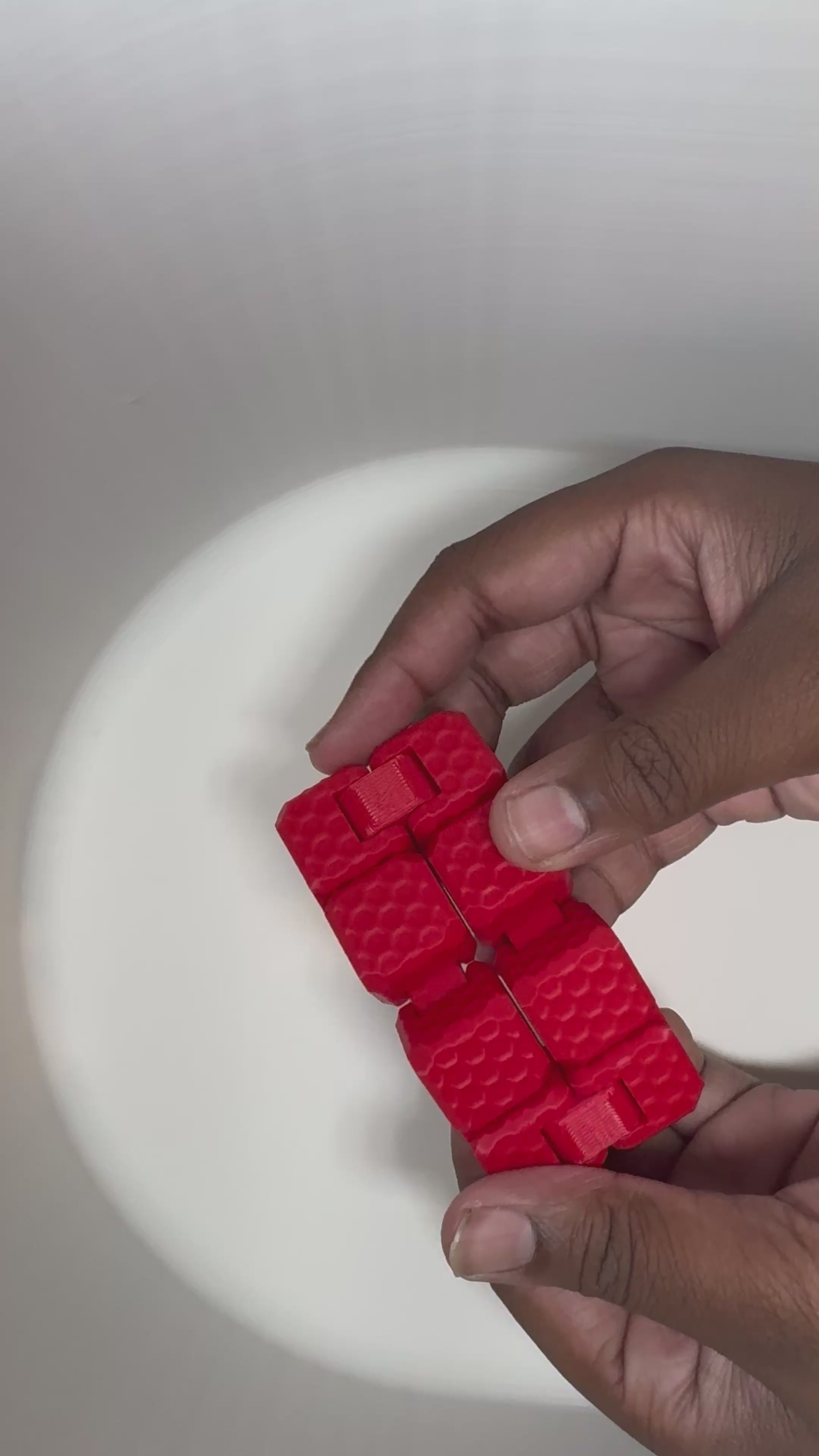 Fidget Cube Toy (Multi-Segment, Flexible)